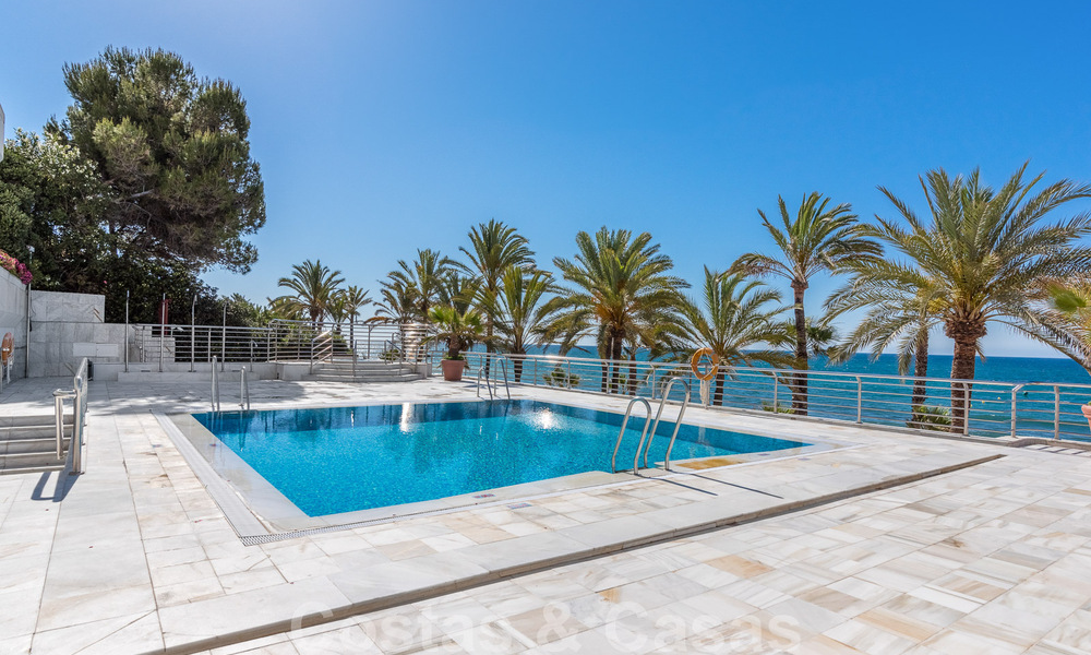 Luxe appartement in een exclusief strandcomplex op de Golden Mile aan de rand van Marbella centrum 51605
