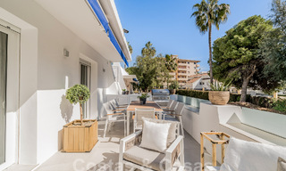 Volledig gerenoveerd appartement in een gated complex op wandelafstand van Puerto Banus, Marbella 52699 