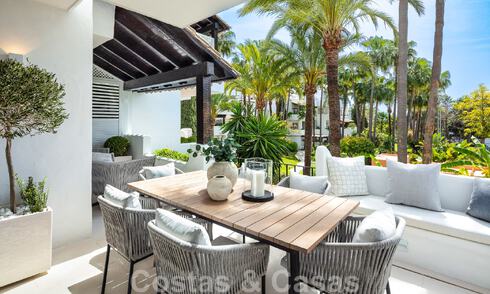 Luxueus gerenoveerd appartement te koop met 3 slaapkamers in Puente Romano op de Golden Mile, Marbella 51770