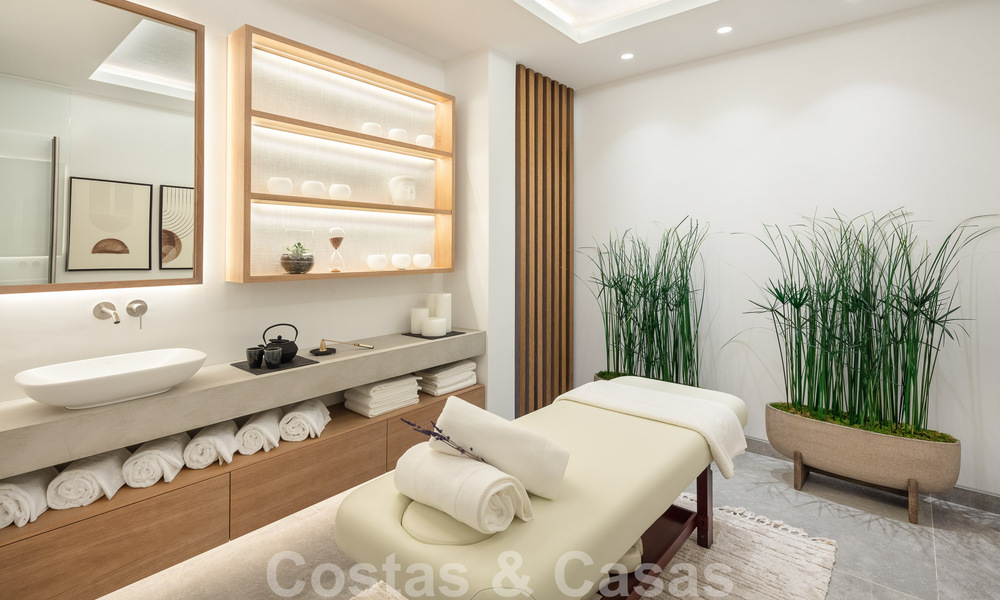 Instapklare. Exclusieve, nieuwe villa met onbelemmerd zeezicht te koop, gelegen in een beveiligde wijk in La Quinta, Marbella - Benahavis 51862