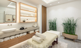 Instapklare. Exclusieve, nieuwe villa met onbelemmerd zeezicht te koop, gelegen in een beveiligde wijk in La Quinta, Marbella - Benahavis 51862 