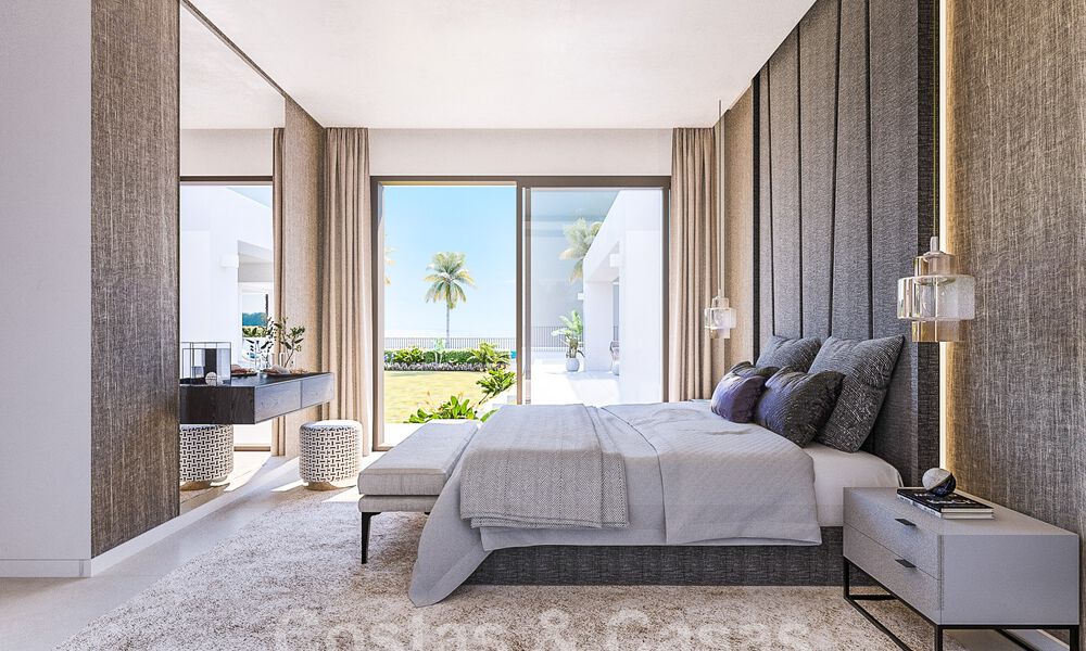 Perceel + exclusief bouwproject te koop voor een gloednieuwe designervilla op de New Golden Mile in Marbella - Estepona 52793