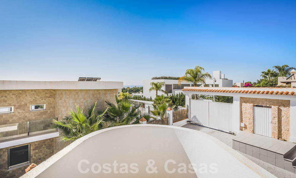 Nieuwe moderne luxevilla te koop, eerstelijns Los Flamingos Golf in Marbella - Benahavis 52799