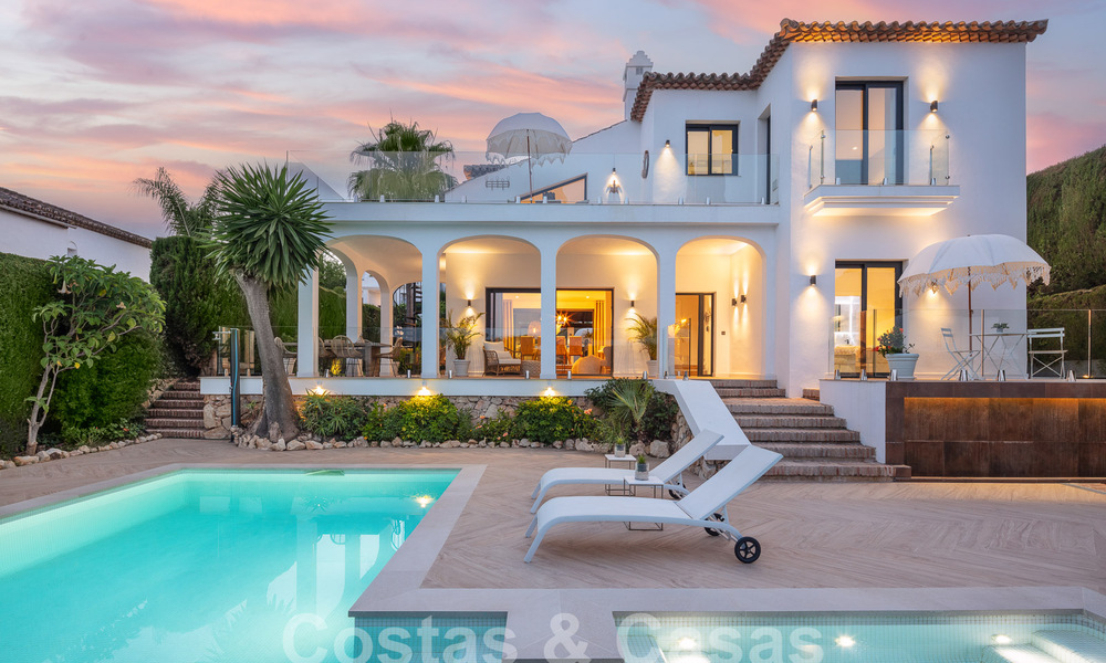 Luxueuze villa te koop met een traditionele bouwstijl gelegen in een gated community van Nueva Andalucia, Marbella 53713