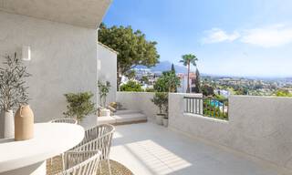 Topkwaliteit appartement met ruim terras en onverstoord zeezicht te koop in Benahavis - Marbella 53946 