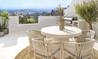 Topkwaliteit appartement met ruim terras en onverstoord zeezicht te koop in Benahavis - Marbella 53952 