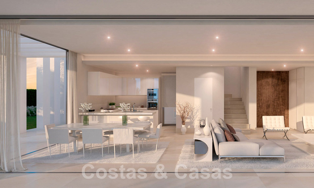 Nieuwe eigentijdse luxevilla’s te koop in een 5-sterren golfresort in Mijas, Costa del Sol 53387