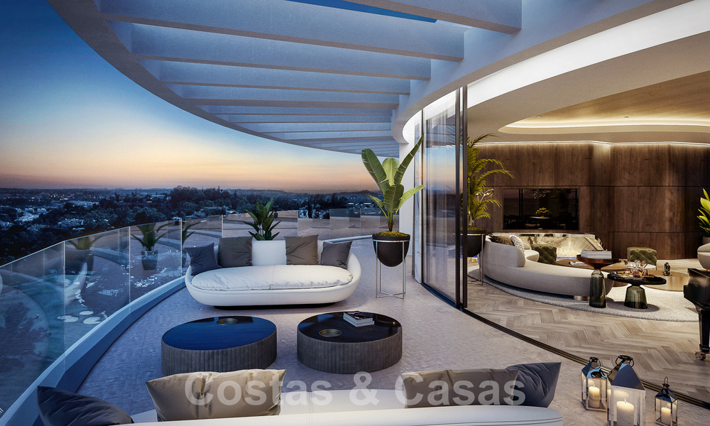 3 nieuwe units! Gesofisticeerde luxe appartementen te koop, met 300° uitzicht op zee, golf en bergen in Benahavis - Marbella 53428