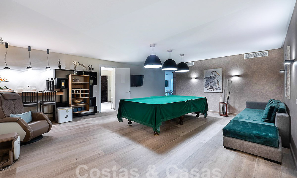 Moderne luxevilla te koop met schitterend zeezicht in een exclusieve wijk van Benahavis - Marbella 53377