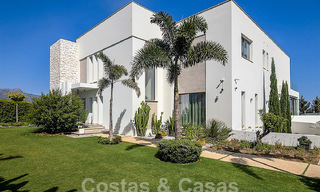Moderne luxevilla te koop met schitterend zeezicht in een exclusieve wijk van Benahavis - Marbella 53384 