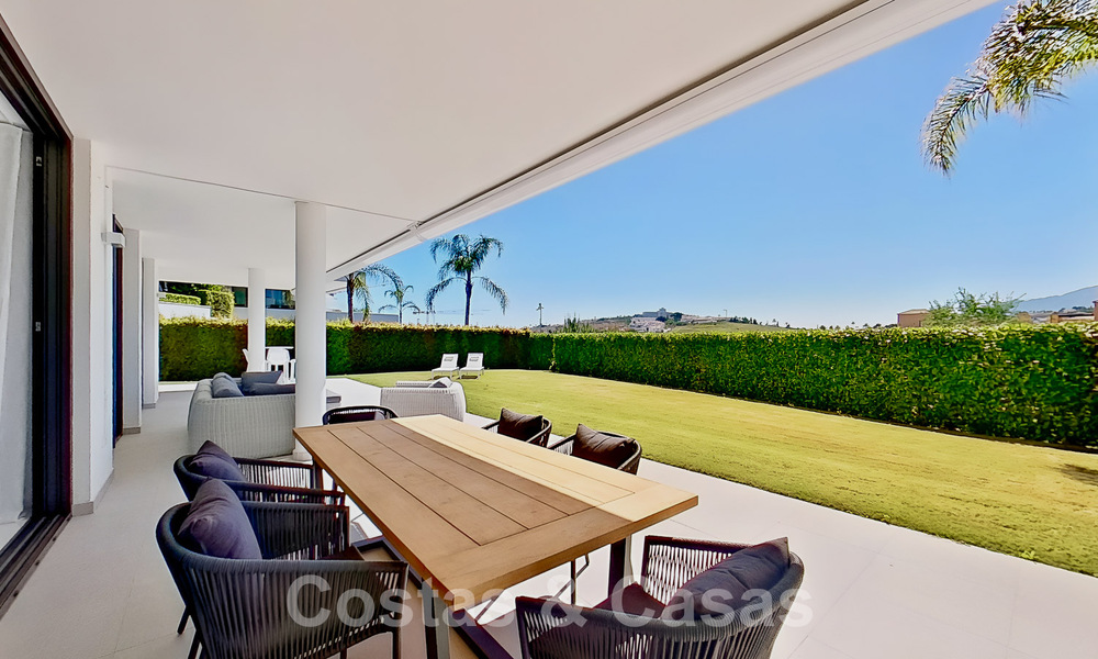 Modern tuinappartement te koop met 3 slaapkamers in golfresort op de New Golden Mile tussen Marbella en Estepona 53238