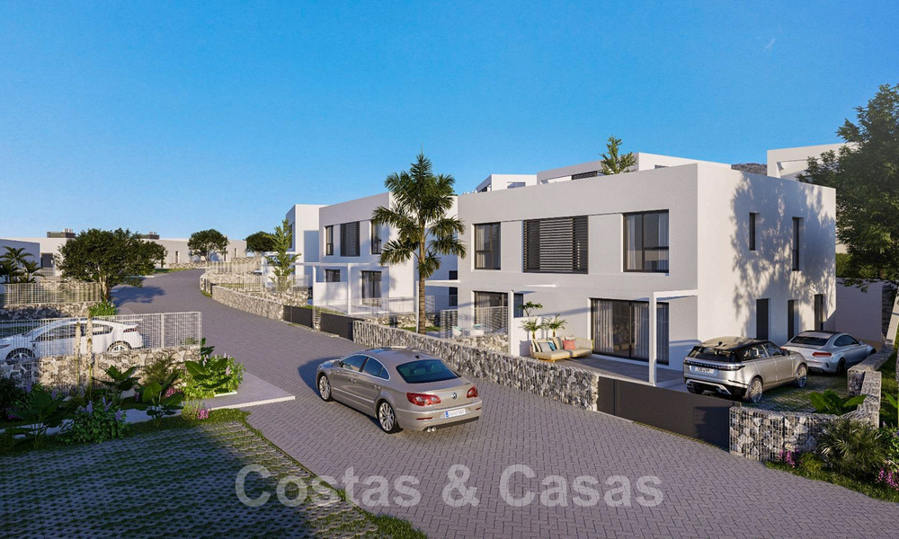 Nieuwbouw woningen in moderne stijl te koop dicht bij alle voorzieningen in Mijas Costa 52814