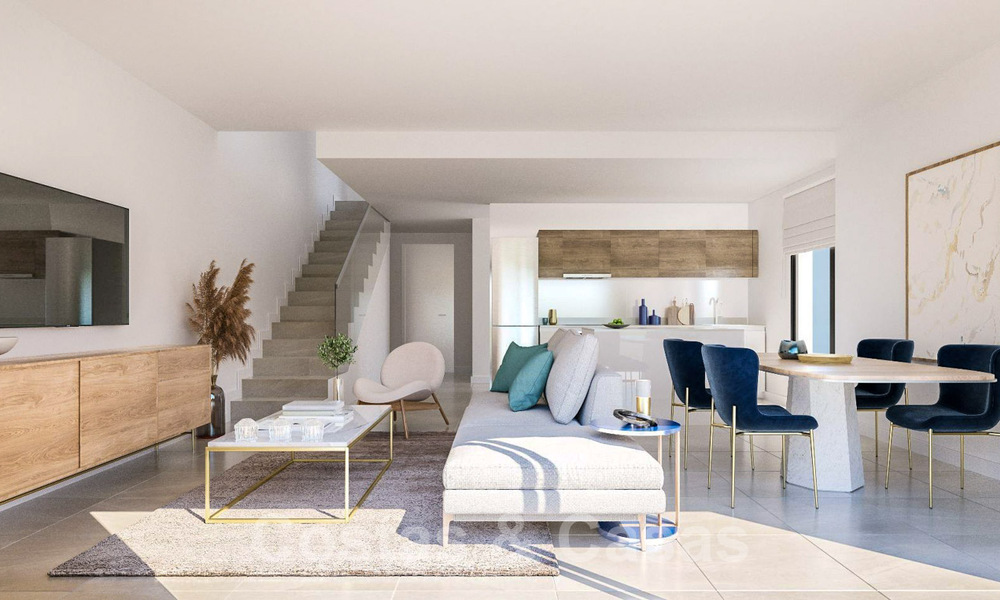 Nieuwbouw woningen in moderne stijl te koop dicht bij alle voorzieningen in Mijas Costa 52815