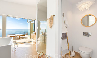Uitmuntend en modern penthouse te koop met open zeezicht en op wandelafstand van het strand in Fuengirola - Benalmadena, Costa del Sol 54271 