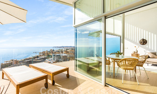 Uitmuntend en modern penthouse te koop met open zeezicht en op wandelafstand van het strand in Fuengirola - Benalmadena, Costa del Sol 54276 