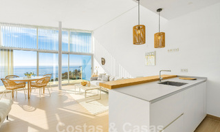 Uitmuntend en modern penthouse te koop met open zeezicht en op wandelafstand van het strand in Fuengirola - Benalmadena, Costa del Sol 54277 