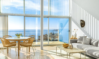 Uitmuntend en modern penthouse te koop met open zeezicht en op wandelafstand van het strand in Fuengirola - Benalmadena, Costa del Sol 54278 