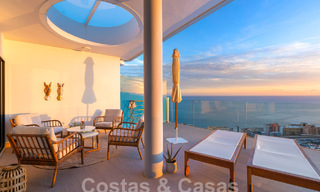 Uitmuntend en modern penthouse te koop met open zeezicht en op wandelafstand van het strand in Fuengirola - Benalmadena, Costa del Sol 54298 
