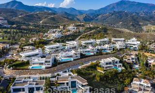 Modernistische luxevilla te koop met magnifiek uitzicht op zee en op de golfbaan in Benahavis - Marbella 54466 