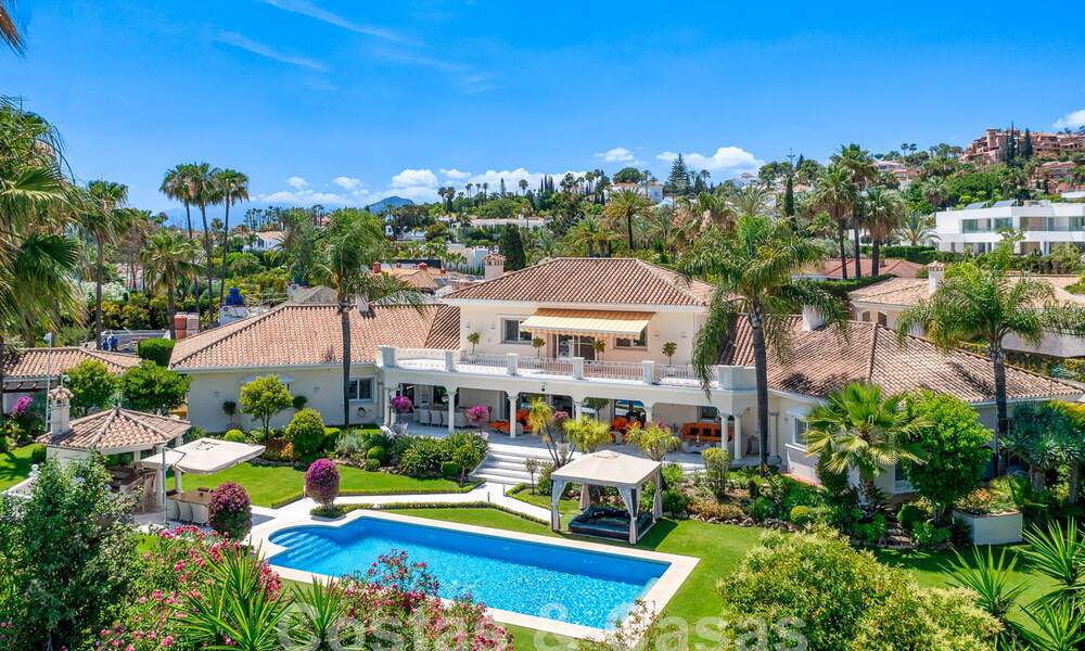 Mediterrane luxevilla te koop met 6 slaapkamers in een geprivilegieerde golfomgeving in Nueva Andalucia’s vallei, Marbella 53163