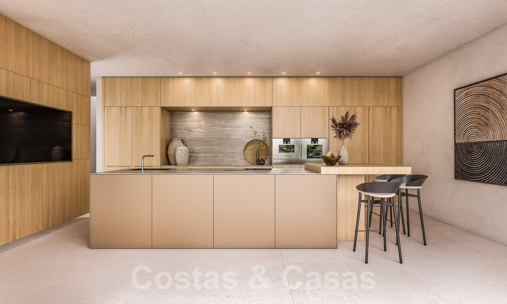 Nieuw project met 5 innovatieve, architectonische designervilla’s te koop met panoramisch zeezicht in Cascada de Camojan in Marbella 53068