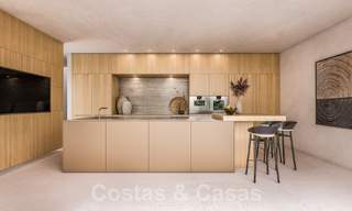 Nieuw project met 6 innovatieve, architectonische designervilla’s te koop met panoramisch zeezicht in Cascada de Camojan in Marbella 53068 