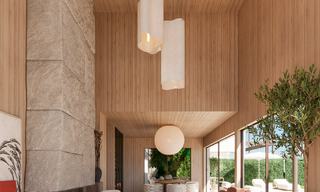 Nieuw project met 6 innovatieve, architectonische designervilla’s te koop met panoramisch zeezicht in Cascada de Camojan in Marbella 53074 