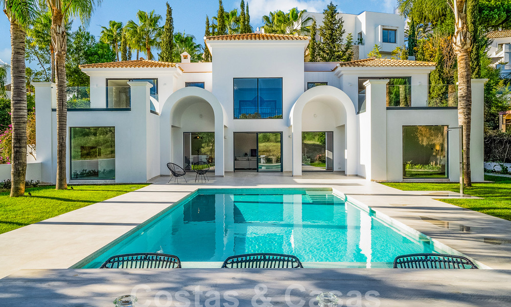 Mediterrane luxevilla te koop met een modernistische uitstraling in Benahavis - Marbella 53110