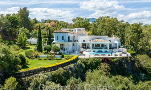 Magnifieke, Mediterrane luxevilla te koop met panoramisch zeezicht in La Quinta, Benahavis - Marbella 53136