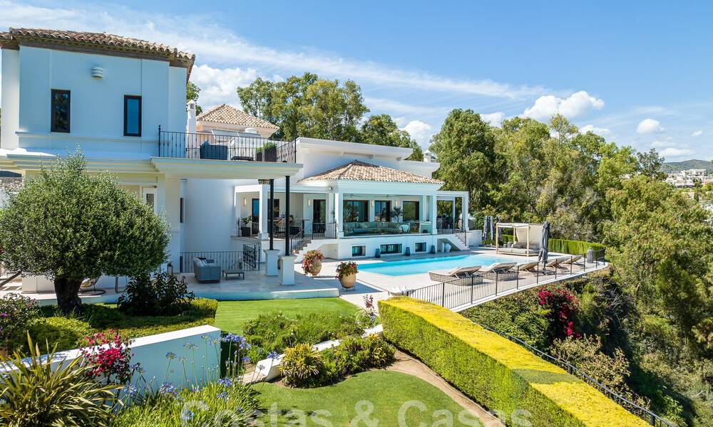 Magnifieke, Mediterrane luxevilla te koop met panoramisch zeezicht in La Quinta, Benahavis - Marbella 53138