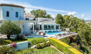 Magnifieke, Mediterrane luxevilla te koop met panoramisch zeezicht in La Quinta, Benahavis - Marbella 53138 