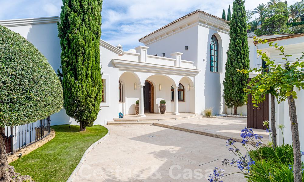 Magnifieke, Mediterrane luxevilla te koop met panoramisch zeezicht in La Quinta, Benahavis - Marbella 53154