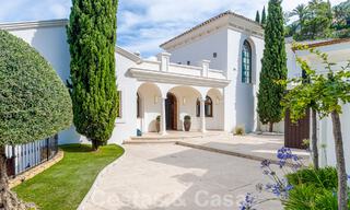 Magnifieke, Mediterrane luxevilla te koop met panoramisch zeezicht in La Quinta, Benahavis - Marbella 53154 