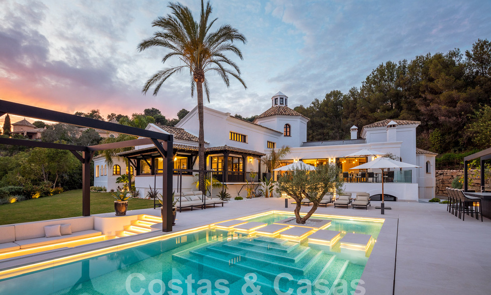 Paradijselijke boutique villa in resortstijl te koop in het exclusieve La Zagaleta golfresort, Benahavis - Marbella 53456