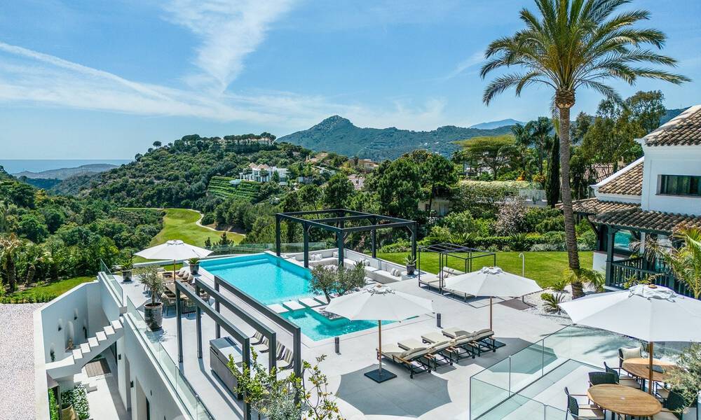 Paradijselijke boutique villa in resortstijl te koop in het exclusieve La Zagaleta golfresort, Benahavis - Marbella 53459