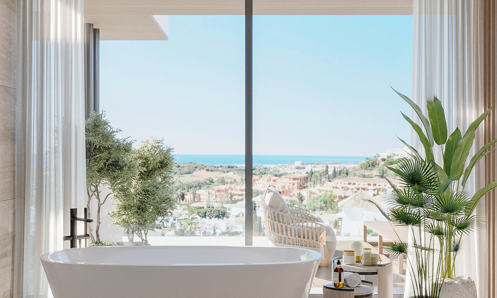 Nieuwe, ultra-luxueuze designervilla te koop in bevoorrechte urbanisatie op een steenworp van de golfbanen in Marbella - Benahavis 54644