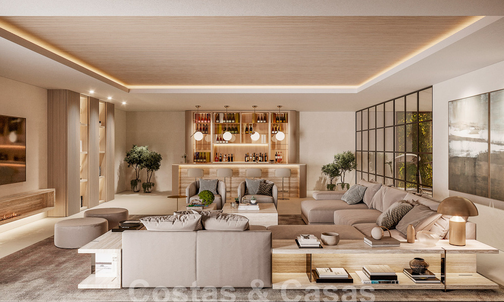 Nieuwe, ultra-luxueuze designervilla te koop in bevoorrechte urbanisatie op een steenworp van de golfbanen in Marbella - Benahavis 54650