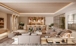 Nieuwe, ultra-luxueuze designervilla te koop in bevoorrechte urbanisatie op een steenworp van de golfbanen in Marbella - Benahavis 54650 