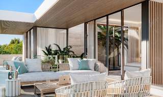 Nieuwe, ultra-luxueuze designervilla te koop in bevoorrechte urbanisatie op een steenworp van de golfbanen in Marbella - Benahavis 54652 