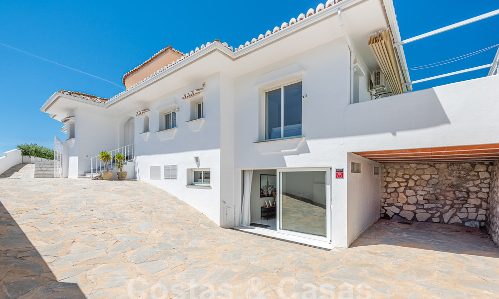 Spaanse luxevilla te koop met weids zeezicht in de heuvels van Mijas, Costa del Sol 54656