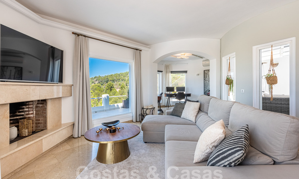 Spaanse luxevilla te koop met weids zeezicht in de heuvels van Mijas, Costa del Sol 54676