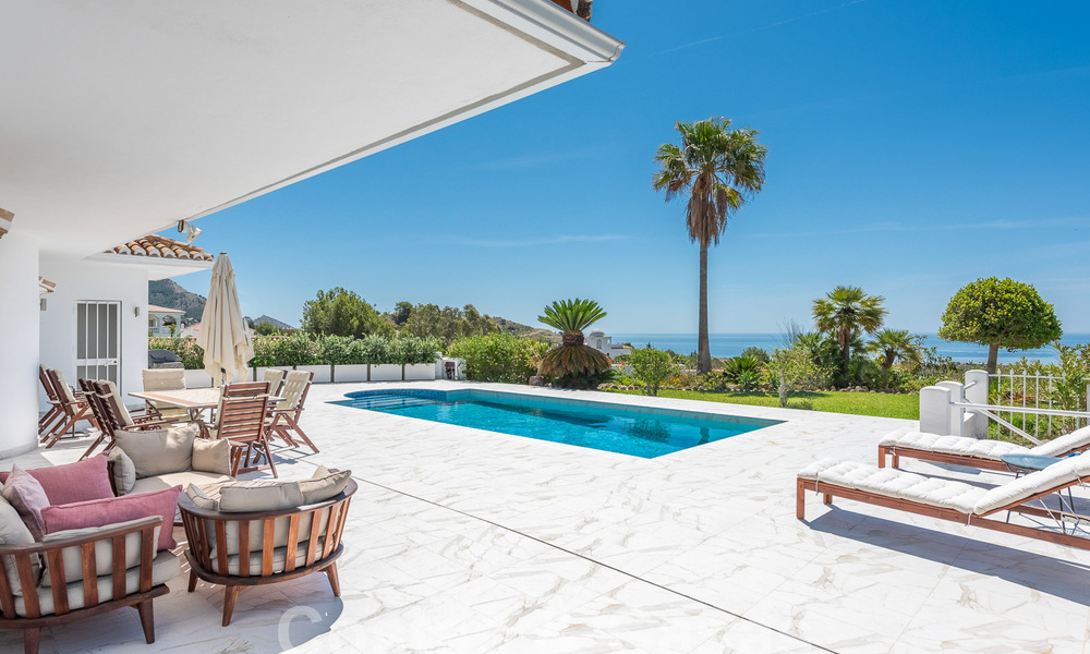 Spaanse luxevilla te koop met weids zeezicht in de heuvels van Mijas, Costa del Sol 54678