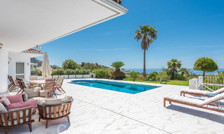 Spaanse luxevilla te koop met weids zeezicht in de heuvels van Mijas, Costa del Sol 54678 