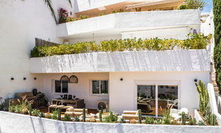 Luxueus gerenoveerd appartement met 4 slaapkamers te koop in het prestigieuze Nueva Andalucia, Marbella 54683 