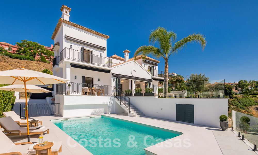 Prestigieuze, Spaanse luxevilla te koop met magnifieke vergezichten in de heuvels van La Quinta, Benahavis - Marbella 54725