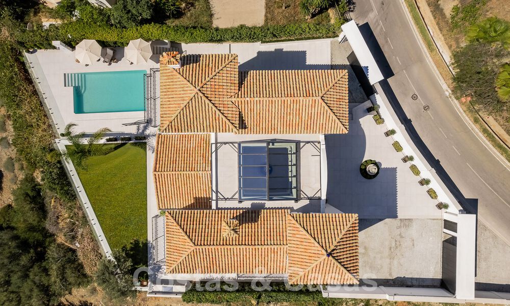 Prestigieuze, Spaanse luxevilla te koop met magnifieke vergezichten in de heuvels van La Quinta, Benahavis - Marbella 54727