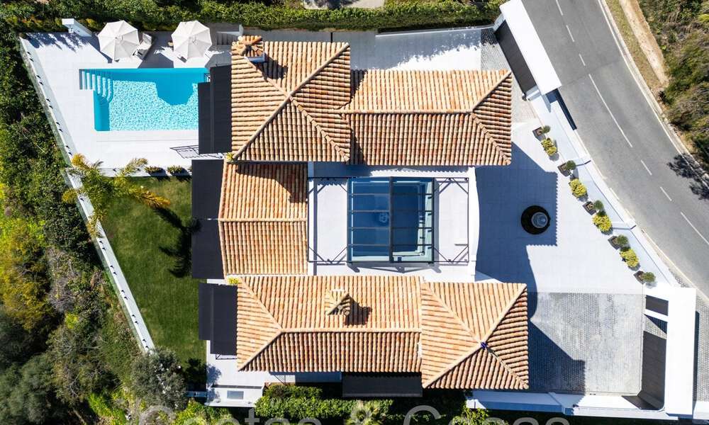 Prestigieuze, Spaanse luxevilla te koop met magnifieke vergezichten in de heuvels van La Quinta, Benahavis - Marbella 64936