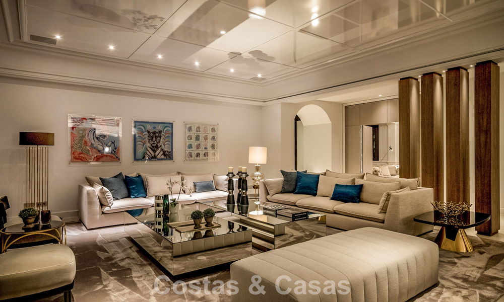 Boutique villa in resortstijl te koop met open zeezicht, genesteld in het weelderig groen van het exclusieve La Zagaleta golfresort, Marbella - Benahavis 54118