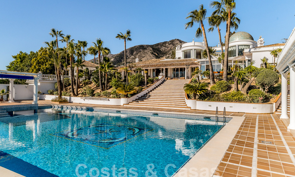 Riant, Spaans paleisachtig landgoed met een adembenemend zeezicht te koop, vlakbij Mijas Pueblo, Costa del Sol 53963