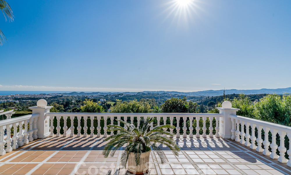 Riant, Spaans paleisachtig landgoed met een adembenemend zeezicht te koop, vlakbij Mijas Pueblo, Costa del Sol 53979